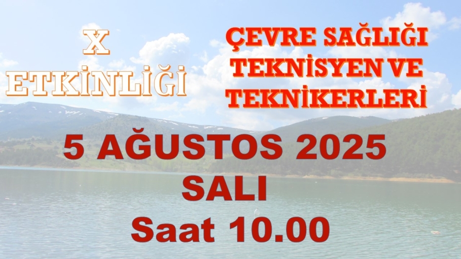 5 Ağustos 2025 Salı 10.00 X Etkinliği