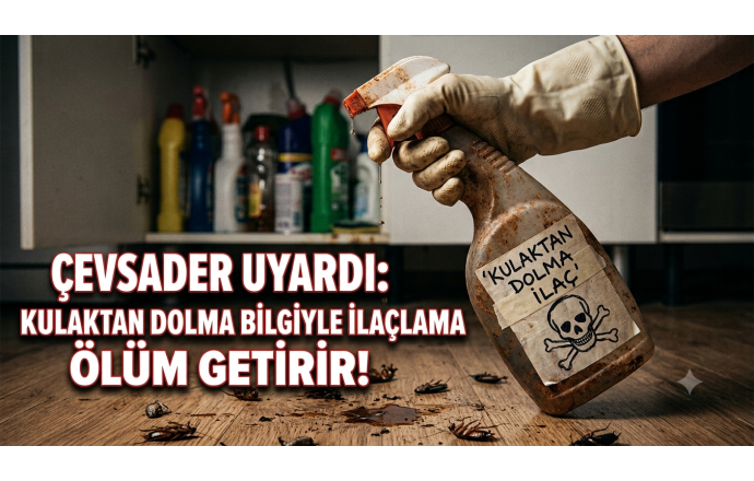 Biyosidal Ürün Uygulamaları, Doğrudan İnsan Yaşamını İlgilendiren Yüksek Teknik Uzmanlık Müstakil Bir Çevre Sağlığı Hizmetidir!