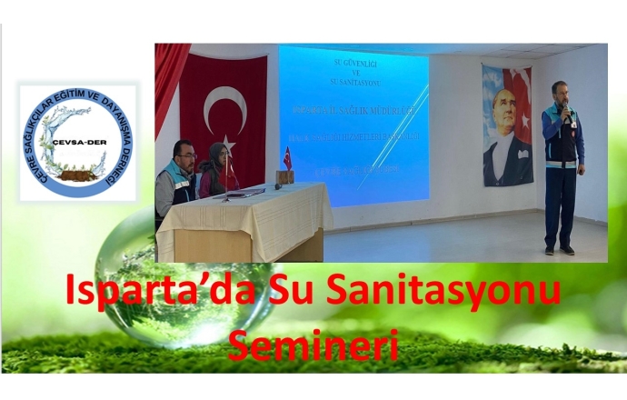 Isparta’da Su Sanitasyonu Semineri