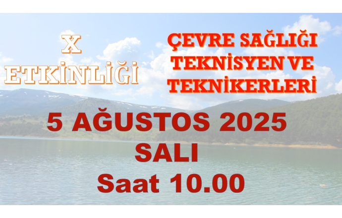 5 Ağustos 2025 Salı 10.00 X Etkinliği