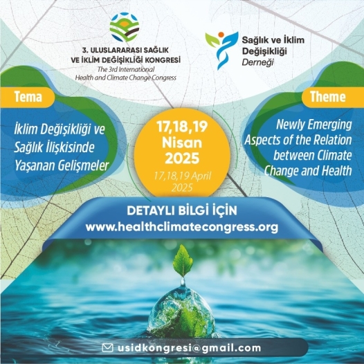 IV. Uluslararası Şehir Çevre ve Sağlık Kongresi ve III. Uluslararası Sağlık ve İklim Değişikliği Kongresi