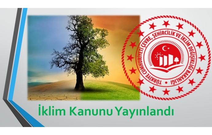 İklim Kanunu Yayınlandı.