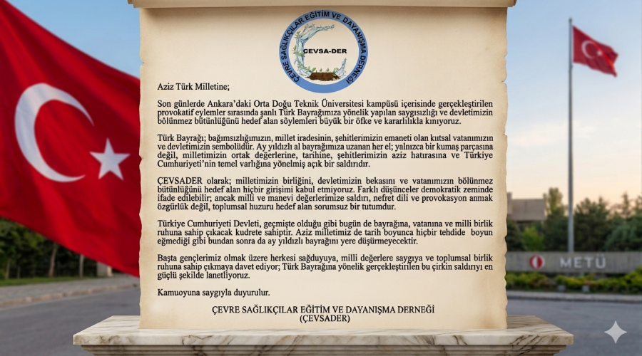 Devletimizin ve Bayrağımızın Yanındayız