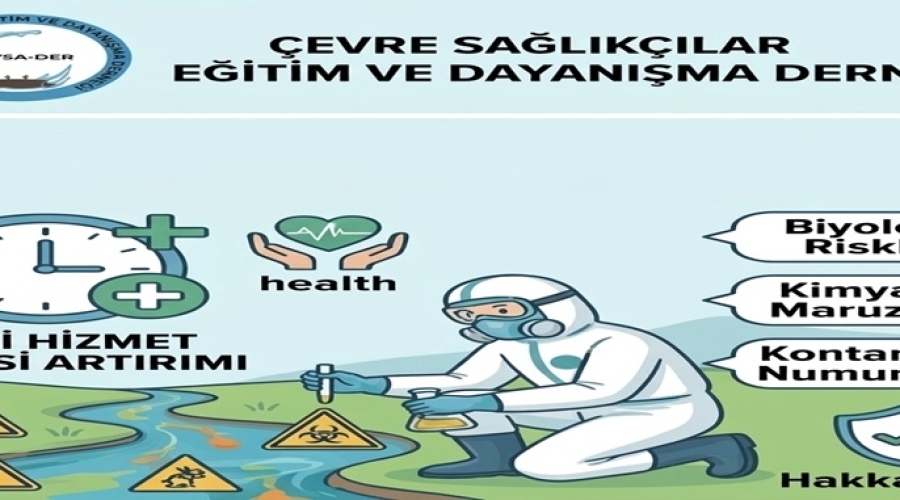 Çevre Sağlığı Personelimize Fiili Hizmet Süresi Zammı (Yıpranma Payı) Verilmesi İçin Sağlık Bakanlığına Başvurduk